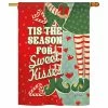 Breeze Decor Season Sweet Kisses Winter, Seasonal House Flag 28"x40"