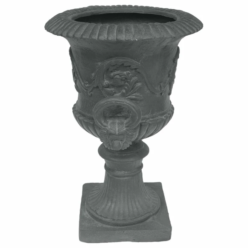 GDFStudio GDF Studio Joa Chalice Lightweight Concrete Garden Decorative Urn Planter, Antiq - Image 7