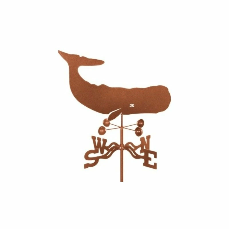 EZ Vane LLC Whale Weathervane With Deck Mount