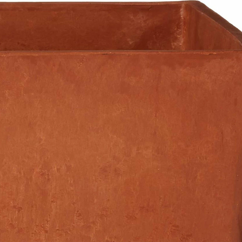 Arcadia Garden Products Contempo Tall Square Planter, Terra-Cotta - Image 3