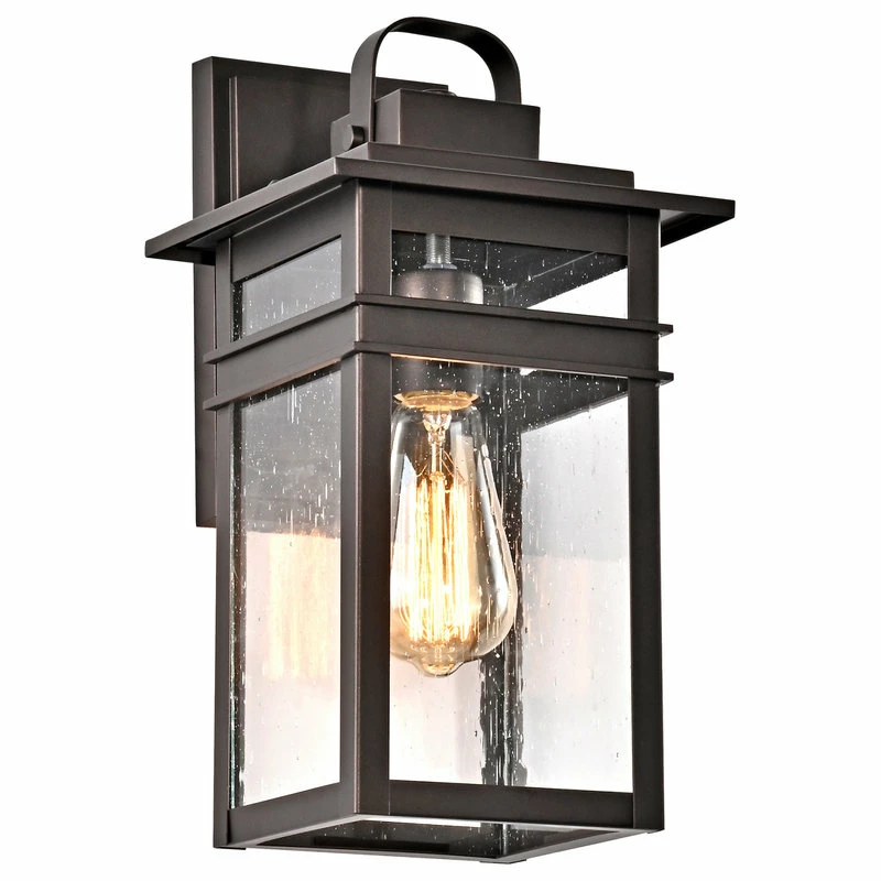 CHLOE Lighting, Inc. CHLOE Lighting Brian Transitional 1-Light Rubbed Bronze Outdoor Wall Sconce