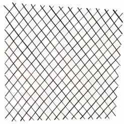 Master Garden Products Willow Expandable Lattice Fence Panels, Set Of 2, 60"h