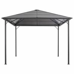 Vida XL International B.V. VidaXL Gazebo With Roof Aluminum Black Outdoor Patio Canopy Shelter Party Tent 9 Vida XL International B.V. VidaXL Gazebo With Roof Aluminum Black Outdoor Patio Canopy Shelter Party Tent -EZ Vane Shop b921bcd102600b78 8281 w800 h800 b1 p0