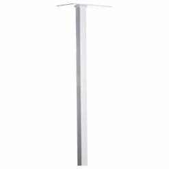Modbox USA, Inc. ModboxUSA Modern Curbside Mailbox Post, White, Vertical