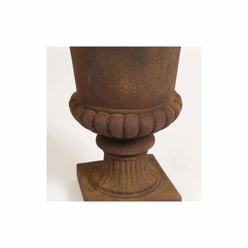 LuxenHome Classic Bronze Urn Planter - Image 4