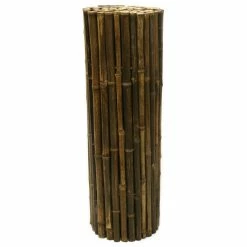 Backyard X-Scapes Natural Black Bamboo Fencing Garden Screen Rolled Wood Fence Panel, 36 In H X 96 In L X 1 In D -EZ Vane Shop c9617b6d01ce1b28 0187 w800 h800 b1 p0
