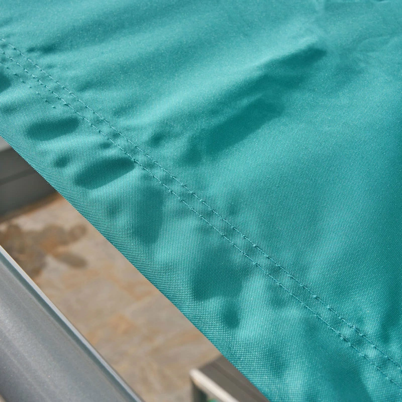 GDFStudio GDF Studio Poppy Outdoor 11.5'x11.5' Modern Gazebo Canopy, Teal - Image 7