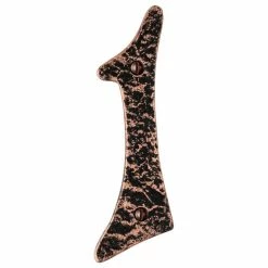 Mascot Hardware Hammered 6" Antique Copper House Number 1