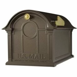 Whitehall Products Balmoral Mailbox, Bronze