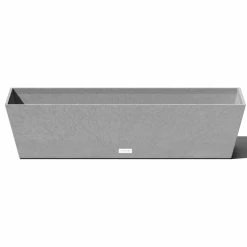 Veradek Beau Window Box Planter, Gray, 36 In.