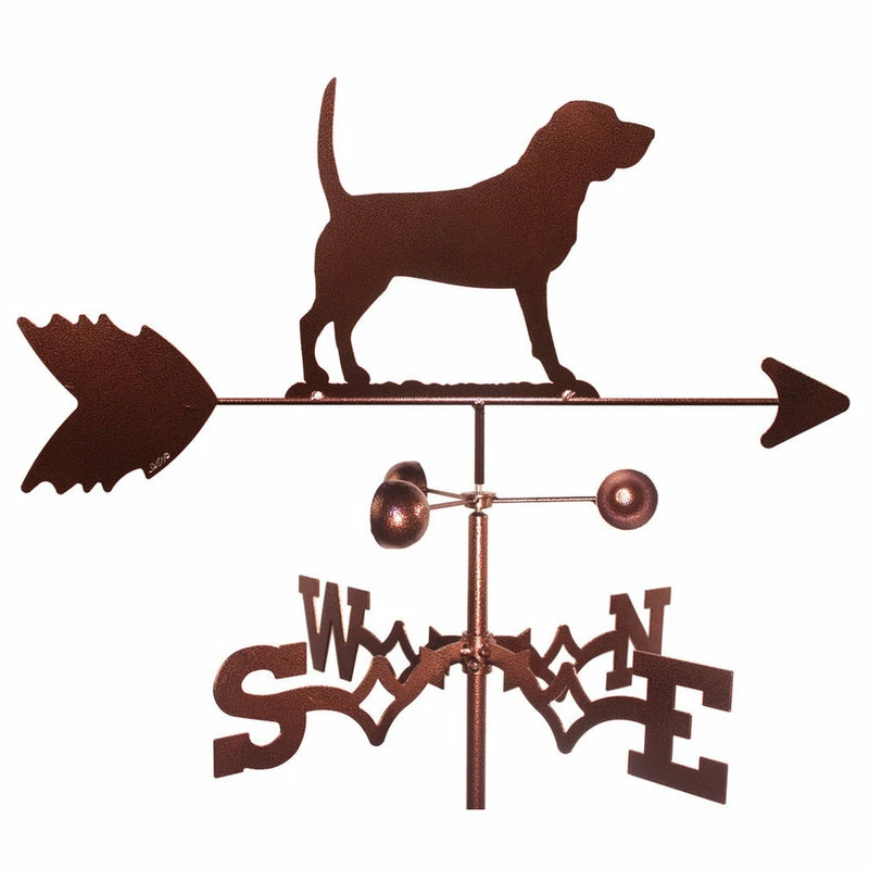Null Beagle Weathervane With Garden Mounting