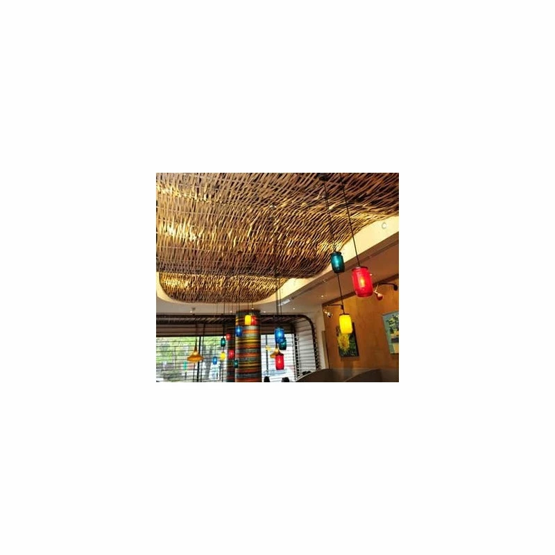 Master Garden Products Willow Woven Hurdle Panel, 72"L X 72"H, Set Of 2 Pieces - Image 5