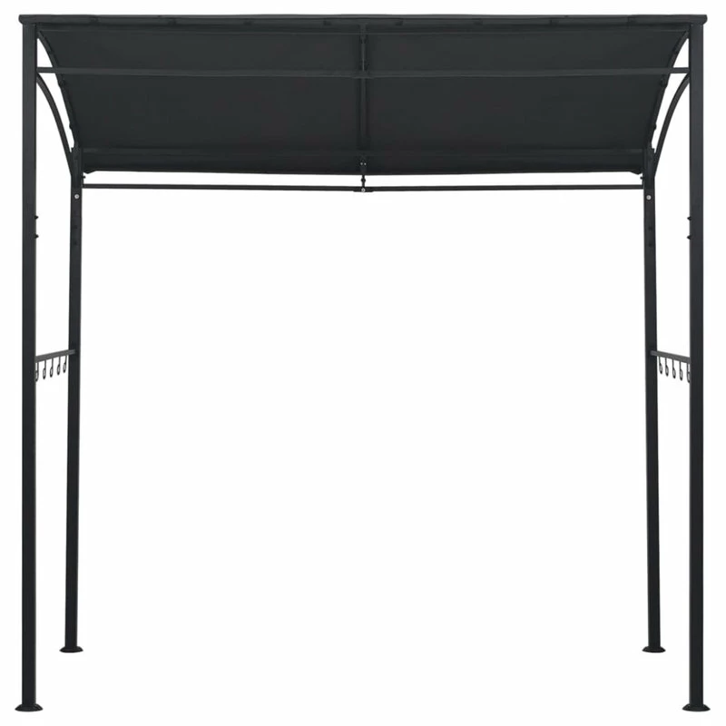Vida XL International B.V. VidaXL BBQ Gazebo Anthracite Steel Outdoor Canopy Shelter Party Tent Marquee 6 Vida XL International B.V. VidaXL BBQ Gazebo Anthracite Steel Outdoor Canopy Shelter Party Tent Marquee - Image 4