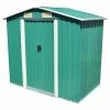 Vida XL International B.V. VidaXL Garden Storage Shed Green 80.3"x52"x73.2" Garage Tool Storage House