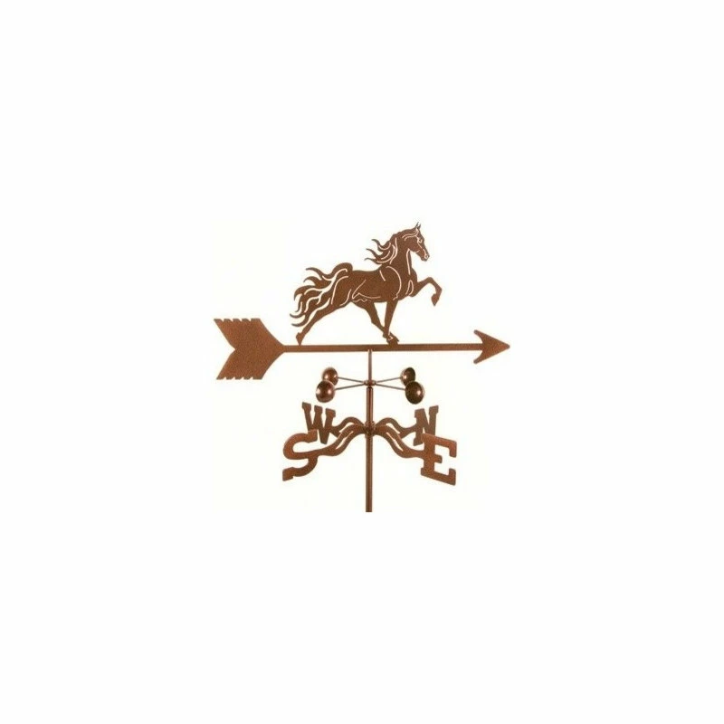 EZ Vane LLC Tennessee Walker Horse Weathervane With Deck Mount