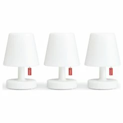 Fatboy Edison The Mini Wireless Rechargeable Lamp Set Of 3, White