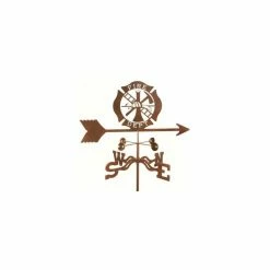 EZ Vane LLC Fire Dept. Weathervane With 4 Sided Mount