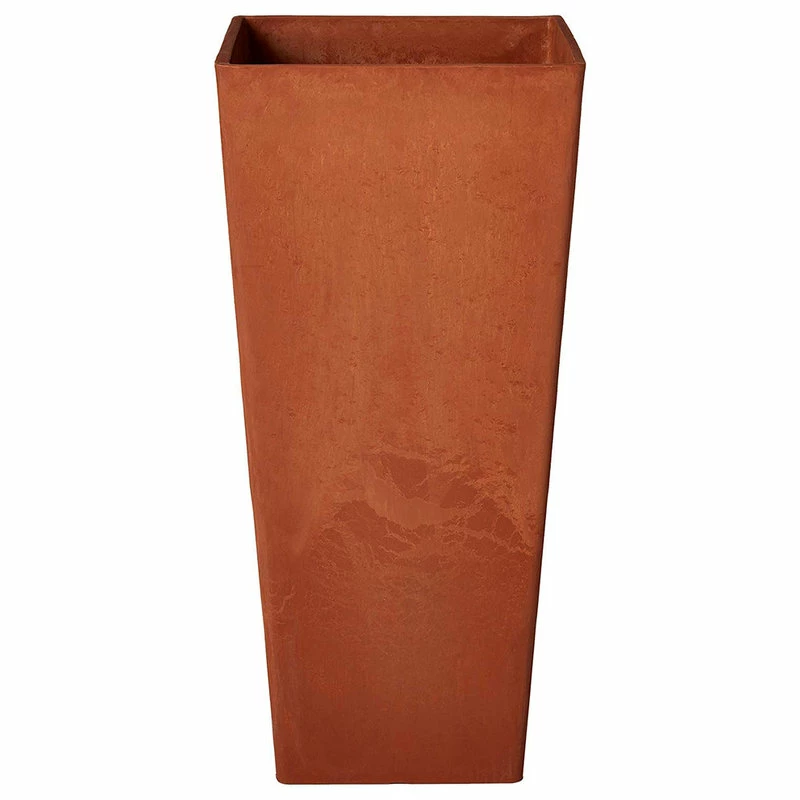 Arcadia Garden Products Contempo Tall Square Planter, Terra-Cotta - Image 2