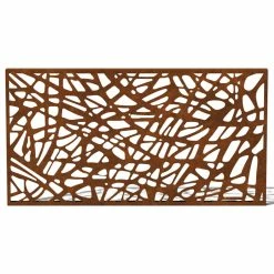 Veradek Alta Corten Steel Decorative Screen Panel, Web