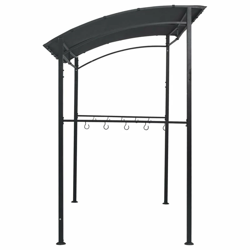 Vida XL International B.V. VidaXL BBQ Gazebo Anthracite Steel Outdoor Canopy Shelter Party Tent Marquee 7 Vida XL International B.V. VidaXL BBQ Gazebo Anthracite Steel Outdoor Canopy Shelter Party Tent Marquee - Image 5