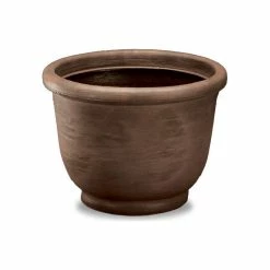 Crescent Garden Agave Planter, Rust