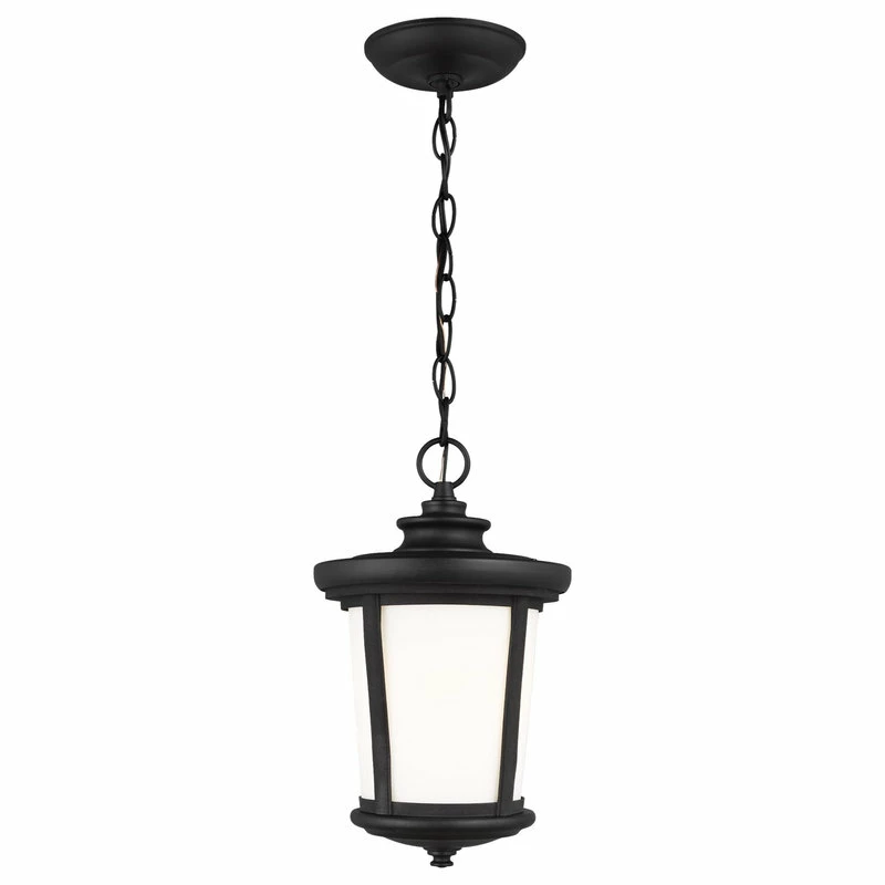 Generation Lighting Eddington 1-Light Outdoor Pendant, Black