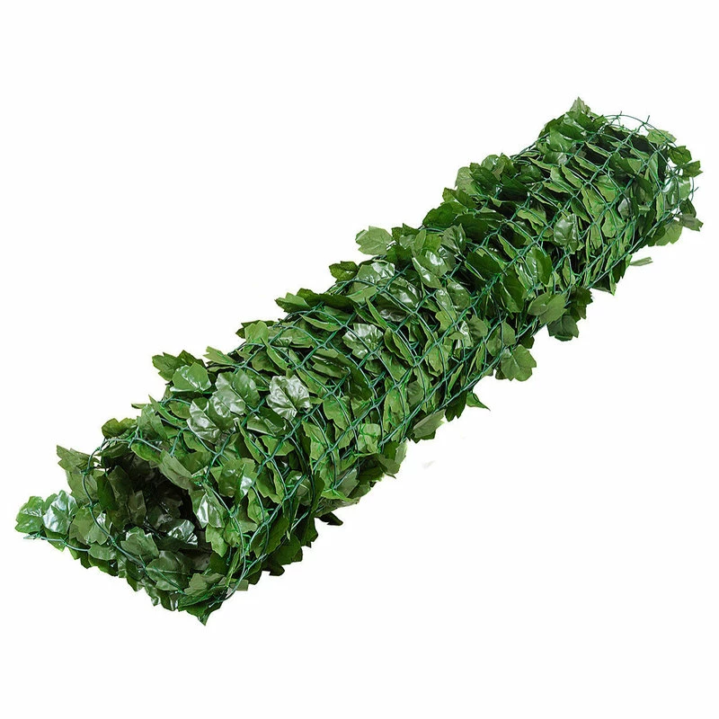 Costway 40''x95'' Faux Ivy Leaf Decorative Privacy Fence Screen Artificial 5 Costway 40''x95'' Faux Ivy Leaf Decorative Privacy Fence Screen Artificial - Image 3