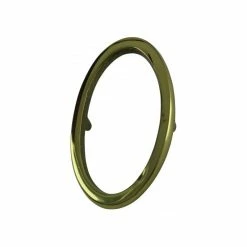 Renovators Supply Manufacturing Bright Solid Brass 3" Address House Number '0' Pin Mount |