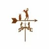 EZ Vane LLC Female Golfer Weathervane With Roof Mount