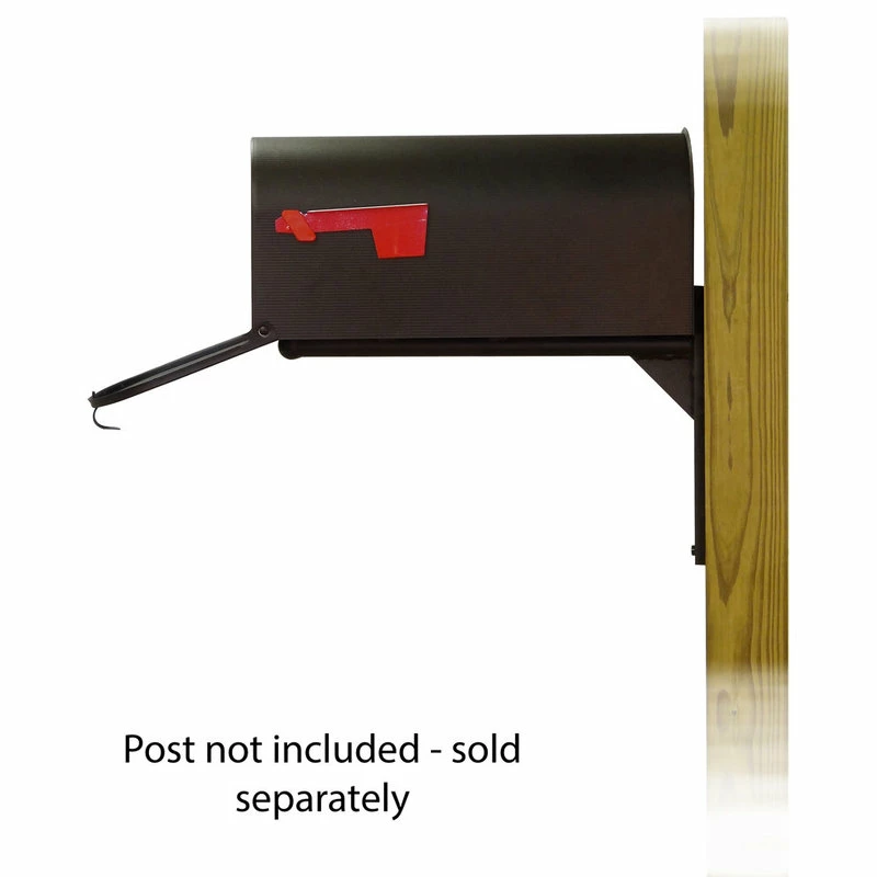 Special Lite Products Company Standard Steel Mailbox With Ashley Front Single Mailbox Mounting Bracket - Image 5