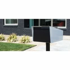 Modern Mailbox | Post Mounted Modern Mailbox | Monochromatic, Black, No Post 7 Modern Mailbox | Post Mounted Modern Mailbox | Monochromatic, Black, No Post -EZ Vane Shop f4a1a1c0007b6888 2216 w800 h800 b0 p0