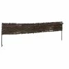 Master Garden Products Extra Long 6' Flexible Woven Willow Edging Set Of 2