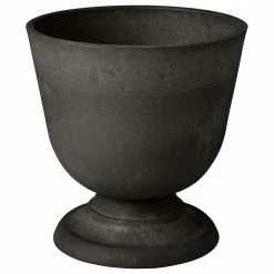 Arcadia Garden Products Classical Urn, Black