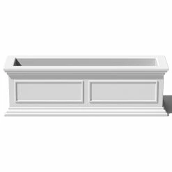 Veradek Brixton Planter Box, 36", White
