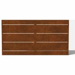 Veradek Alta Corten Steel Decorative Screen Panel, Linear 17 Veradek Alta Corten Steel Decorative Screen Panel, Linear -EZ Vane Shop fd81ba2c0179a833 2027 w800 h800 b1 p0