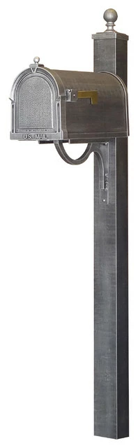 Special Lite Products Company Berkshire Curbside Mailbox With Springfield Mailbox Post