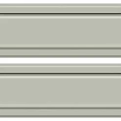 Deltana MS627U15 Mail Slot 8-7/8" With Back Plate, Satin Nickel