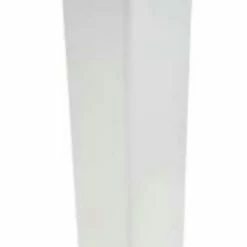 TedStuff Modern Contemporary Retro Design ,optional Mounting Pole For The RetroBox, White