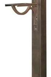 Special Lite Products Company Springfield Direct Burial Mailbox Post, Copper