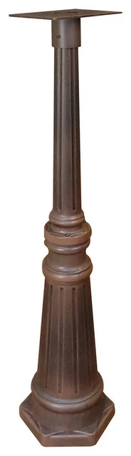 Special Lite Products Company Tacoma Surface Mount Post Kit, Copper