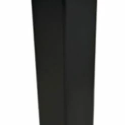 TedStuff Modern Contemporary Retro Design ,optional Mounting Pole For The RetroBox, Black