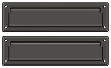 Deltana MS212U10B Mail Slot 13-1/8" With Interior Flap, Oil Rubbed Bronze