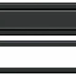 Deltana MS211U19 Mail Slot 13-1/8" With Interior Frame, Black