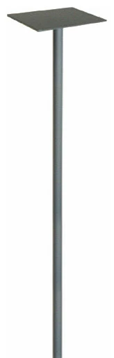FOS Designs USA Mailbox Post - Standard - Matte Gray