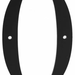 Timeless Wrought Iron Black 12" Wrought Iron House Number