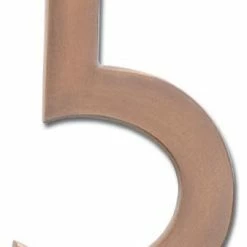 Architectural Mailboxes 3582-5 4 Inch Tall Solid Brass House - Antique Copper