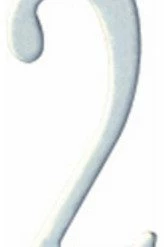 Special Lite Products Company 2" Stainless Steel Self Adhesive Address, Number 2