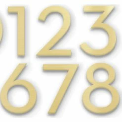 Modern Aspect Magnetic Address Number, Brass