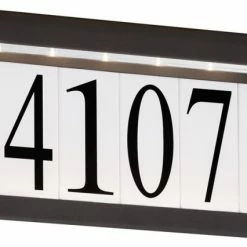 Sea Gull Lighting Sea Gull LED Address Light 120V-12 96091S-12, Black