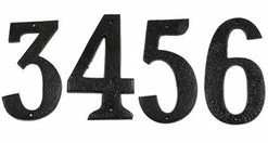 Gatemate Antique House Numbers, Black, 3